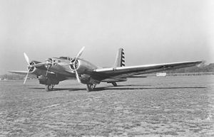 Aircraft Picture - A B-23 Dragon in USAAC markings during the early 1940s