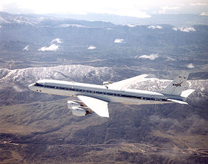 Aircraft Picture - NASA Dryden DC-8 airborne laboratory refitted with CFM56 turbofan engines