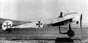 Aircraft Picture - Fokker E.III taking off