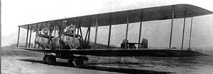 Aircraft Picture - The G.V prototype on the day of its first flight, 9 May 1918