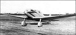 Aircraft Picture - The sole prototype of the Kawasaki Ki-28