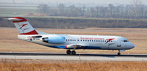 Aircraft Picture - Austrian Arrows Fokker 70