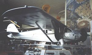 Aircraft Picture - Ryan B-5 Brougham NC9236 displayed in the San Diego Aerospace Museum in 1990