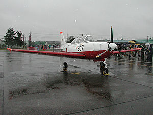 Aircraft Picture - A T-7 on display at Hamamatu AB, Japan