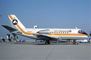 Aircraft Picture - VFW 614 of Air Alsace at Basle Airport in 1977