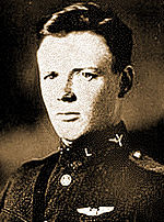 Aviation History - Graduation photo of 2nd Lt. Charles A. Lindbergh, USASRC, March 1925