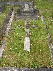 Airplane Picture - Funerary monument, Brompton Cemetery, London