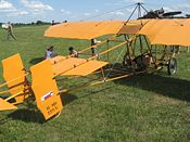 Aviation History - Edvard Rusjan - Replica of Rusjan airplane Eda V