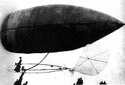 Aviation History - Alberto Santos-Dumont - Aida D'Acosta Breckinridge piloted Santos-Dumont's airship in 1903.