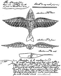 Aviation History - Jean-Marie Le Bris - The 1857 flight patent by Le Bris