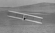 Aviation History - The Wright Brothers - Wilbur makes a turn using wing-warping and the movable rudder, October 24, 1902.