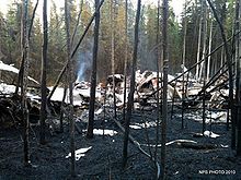 Airplane Picture - Airplane Crash - Wreckage of N7099R