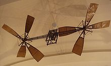 Aviation History - Armand Dufaux - Dufaux helicopter (1905). Muse des Arts et Mtiers, Paris.