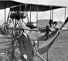 Aviation History - Emile Taddoli and his Dufaux 4, 1910