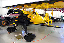 Airplane Picture - Flagg biplane from 1933.