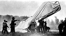 Aviation History - The Wright Brothers - Fort Myer crash. photo by C.H. Claudy