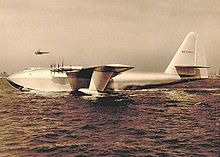 Airplane Picture - The Hughes H-4 Hercules with Howard Hughes at the controls