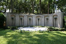 Airplane Picture - Hughes Family Gravesite at Glenwood Cemetery