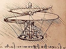 Airplane Picture - Leonardo da Vinci's 
