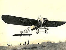 Aviation History - Oskar Bider - Oscar Bider starting in Bern to his flight over the Alps