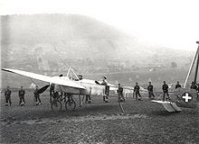 Aviation History - Oskar Bider - Oscar Bider in July 1913 in Liestal