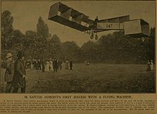 Aviation History - Alberto Santos-Dumont - The November 12 flight.