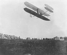 Aviation History - The Wright Brothers - Orville demonstrating the flyer to the U.S. Army, Fort Myer, Virginia September 1908. Photo: by C.H. Claudy.