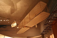 Airplane Picture - Replica of 1902 Wright Glider on display at the Smithsonian National Air and Space Museum