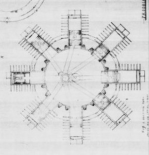 Aviation History - Lyman Gilmore - One of Gilmore's inventions, an 8-cylinder radial engine