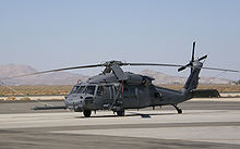 Helicopter Picture - USAF HH-60G at Fox Field, Lancaster, California