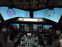 Airplane Picture - Boeing 787 flight deck