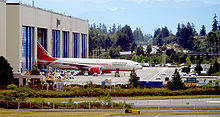 Airplane Picture - An Air India Boeing 777-200LR is rolled out of the Boeing Everett Factory