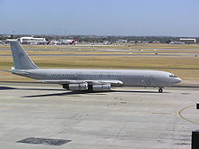 Airplane Picture - RAAF 707-368C at Perth International airport, Australia