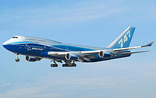 Airplane Picture - Boeing 747-400 in Boeing livery