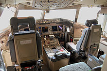 Airplane Picture - Glass cockpit of an American Airlines 777-200ER