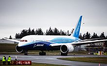 Airplane Picture - The first Boeing 787 underwent taxi tests at Paine Field in November and December 2009.