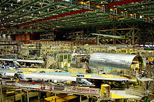 Airplane Picture - 747 final assembly at the Boeing Everett Factory