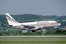 Airplane Picture - Britannia Airways 737-200 Adv