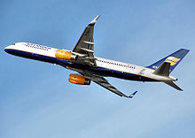 Airplane Picture - Icelandair 757-200WL with winglets taking off