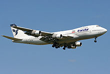 Airplane Picture - The sole Iran Air 747-100B in passenger service