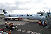 Airplane Picture - A Jetstar Airways Boeing 717-200 at Sydney Airport, Australia in 2005