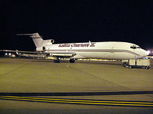 Airplane Picture - A Kalitta Charters II 727-200, parked at LEX airport, Lexington, KY