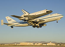 Airplane Picture - A Shuttle Carrier Aircraft, a modified 747-100SR