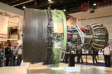 Airplane Picture - The General Electric GEnx engine for the 747-8/787 on display at the 2009 Paris Air Show