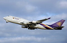 Airplane Picture - Thai Airways International 747-400