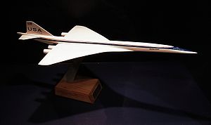 Airplane Picture - Model of a Boeing 2707-300.