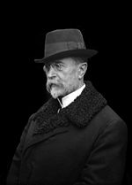 World War 1 Picture - Tomx Garrigue Masaryk, first president of Czechoslovakia.
