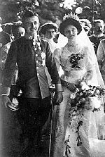 World War 1 Picture - The wedding of Zita and Charles, 21 October 1911