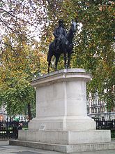 World War 1 Picture - Statue of Foch near Victoria railway station, London, UK