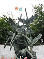 World War 1 Picture - The Garden of Remembrance was opened in 1966, to mark the anniversary of the Rising. The Garden is 'dedicated to all those who gave their lives in the fight for Ireland's freedom'